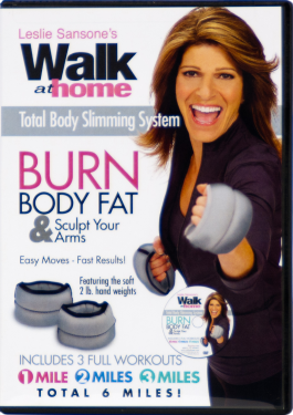 You get 6 MILES of WALKING Workouts!